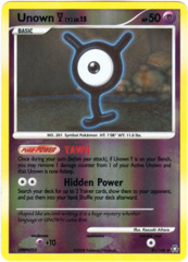 Unown Y - 81/146 - Uncommon - Reverse Holo